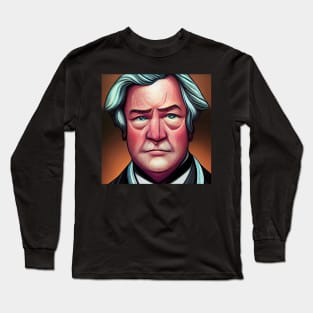 Millard Fillmore | Comics Style Long Sleeve T-Shirt